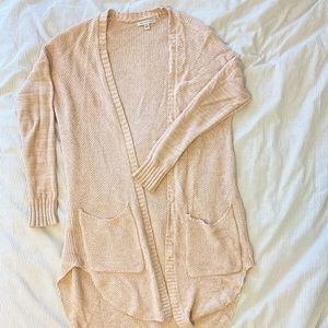 Blush cardigan